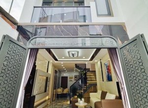 NHÀ ĐẸP TÂN BÌNH, 50M2, HUỲNH VĂN NGHỆ, HẺM OTO ĐỖ CỬA, GẦN HẺM XE TẢI THÔNG