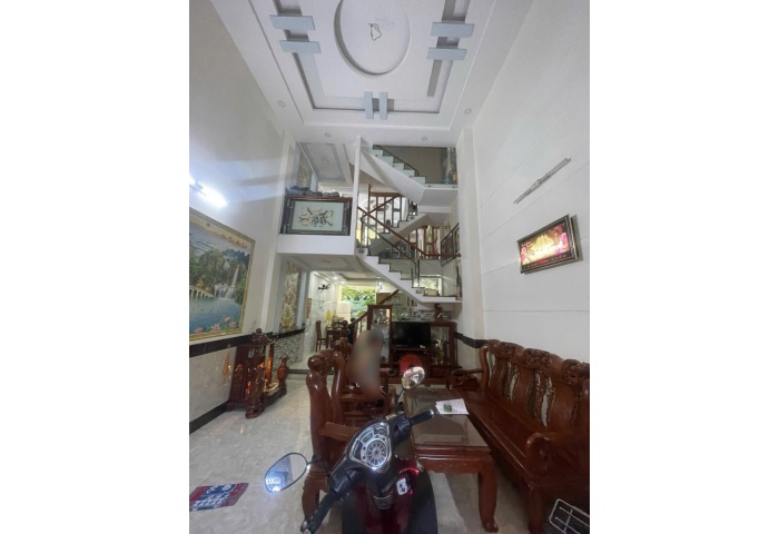 60M2, NHÀ ĐẸP FULL NỘI THẤT – LÔ GÓC 2 MẶT THOÁNG – HẺM XE HƠI THÔNG, XE HƠI NGỦ TRONG NHÀ